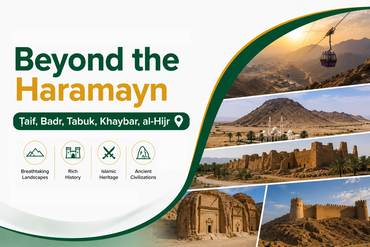 Beyond the Ḥaramayn, Place by Place — Ṭāʾif, Badr, Tabūk, Khaybar, al-Ḥijr
