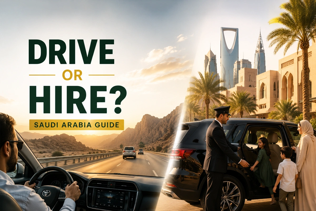 Driving Yourself vs Hiring a Private Driver in Saudi Arabia