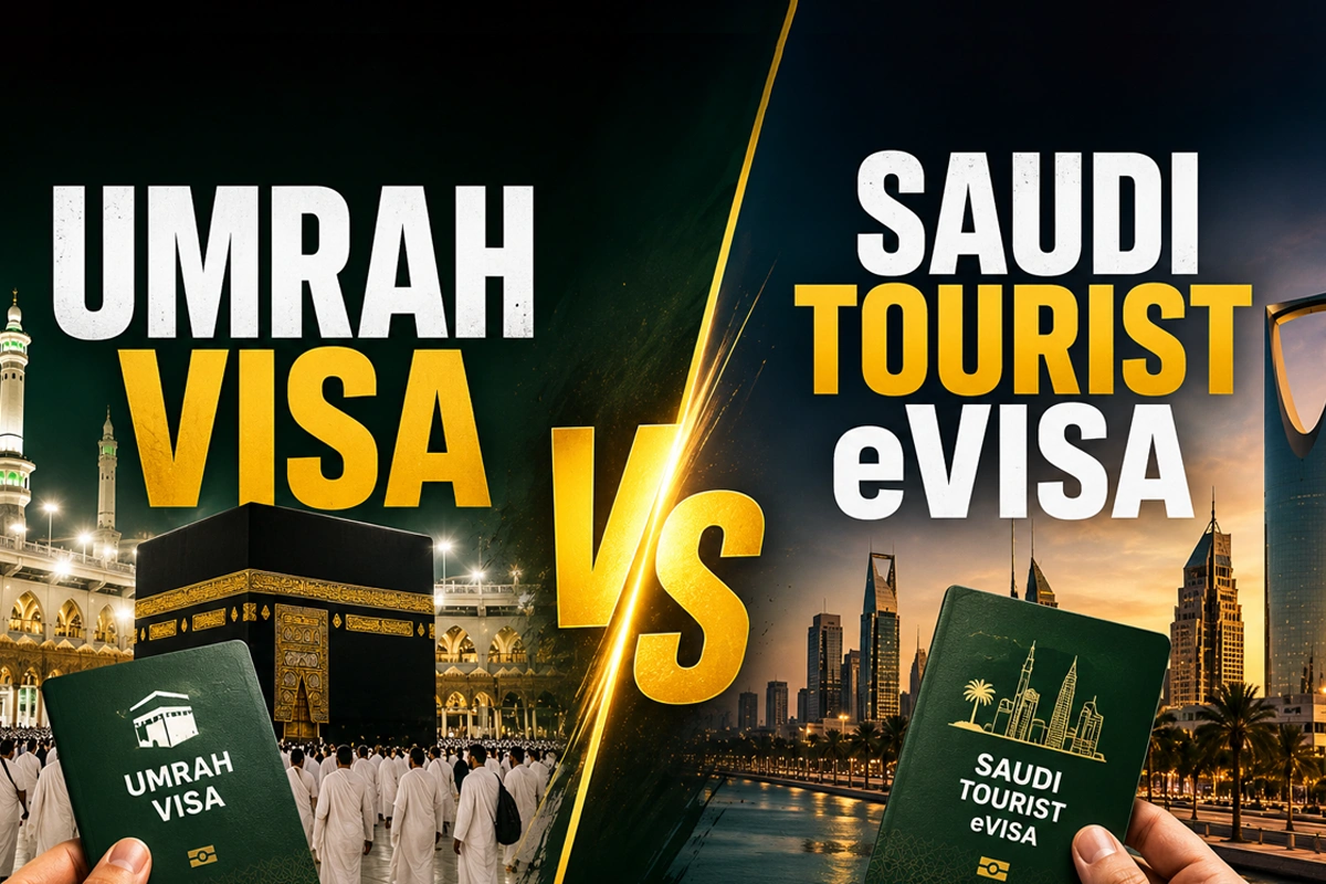 Umrah Visa vs Saudi Tourist eVisa: Which One Do You Need?
