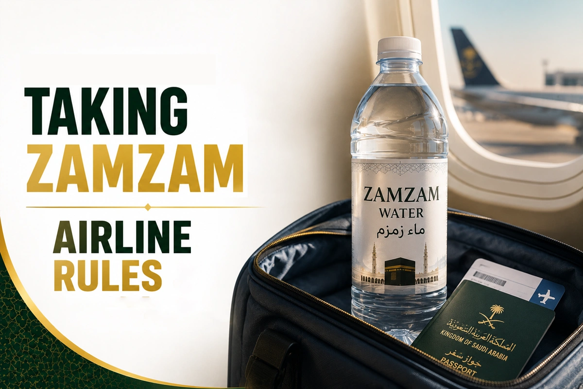 Taking Zamzam Water Home: Airline Rules & Allowances