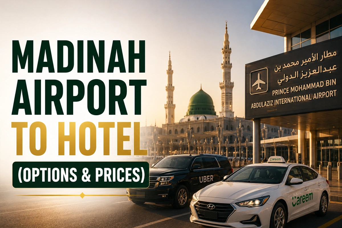 Madinah Airport (MED) to Your Hotel: All Options & Prices