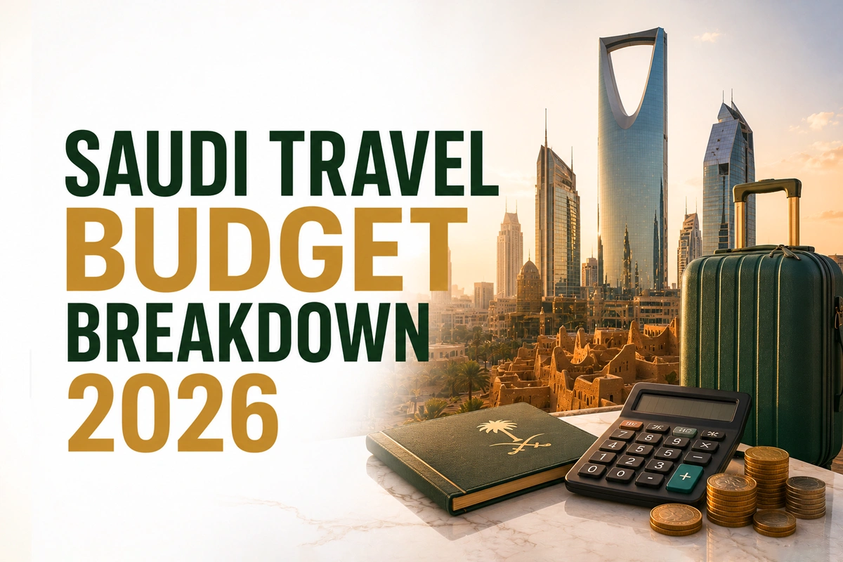 Saudi Travel Budget Breakdown (2026): What a Trip Really Costs