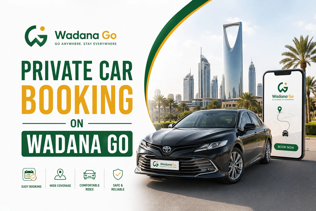 How Private Car Booking Works on Wadana Go (Step by Step)