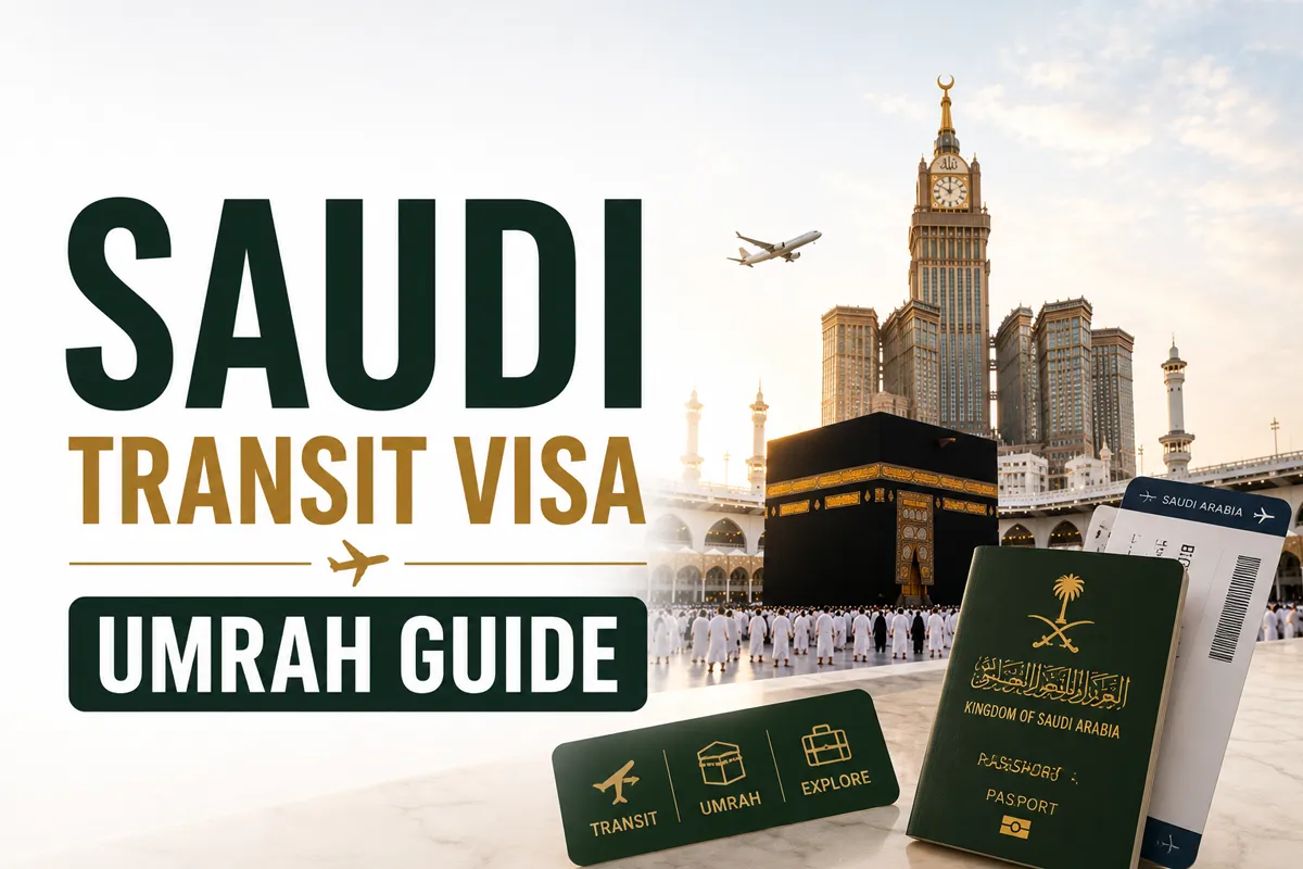 Saudi Transit (Stopover) Visa: Free 96-Hour Umrah Guide
