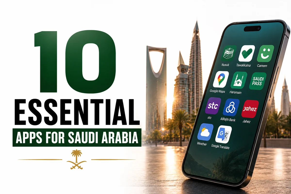 10 Essential Apps for Saudi Arabia