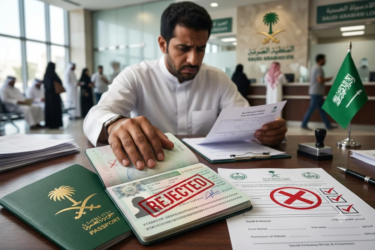 Saudi Visa Rejected? Reasons & Fixes
