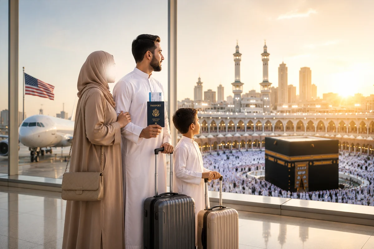 Umrah Visa from the USA 2026: The eVisa Route