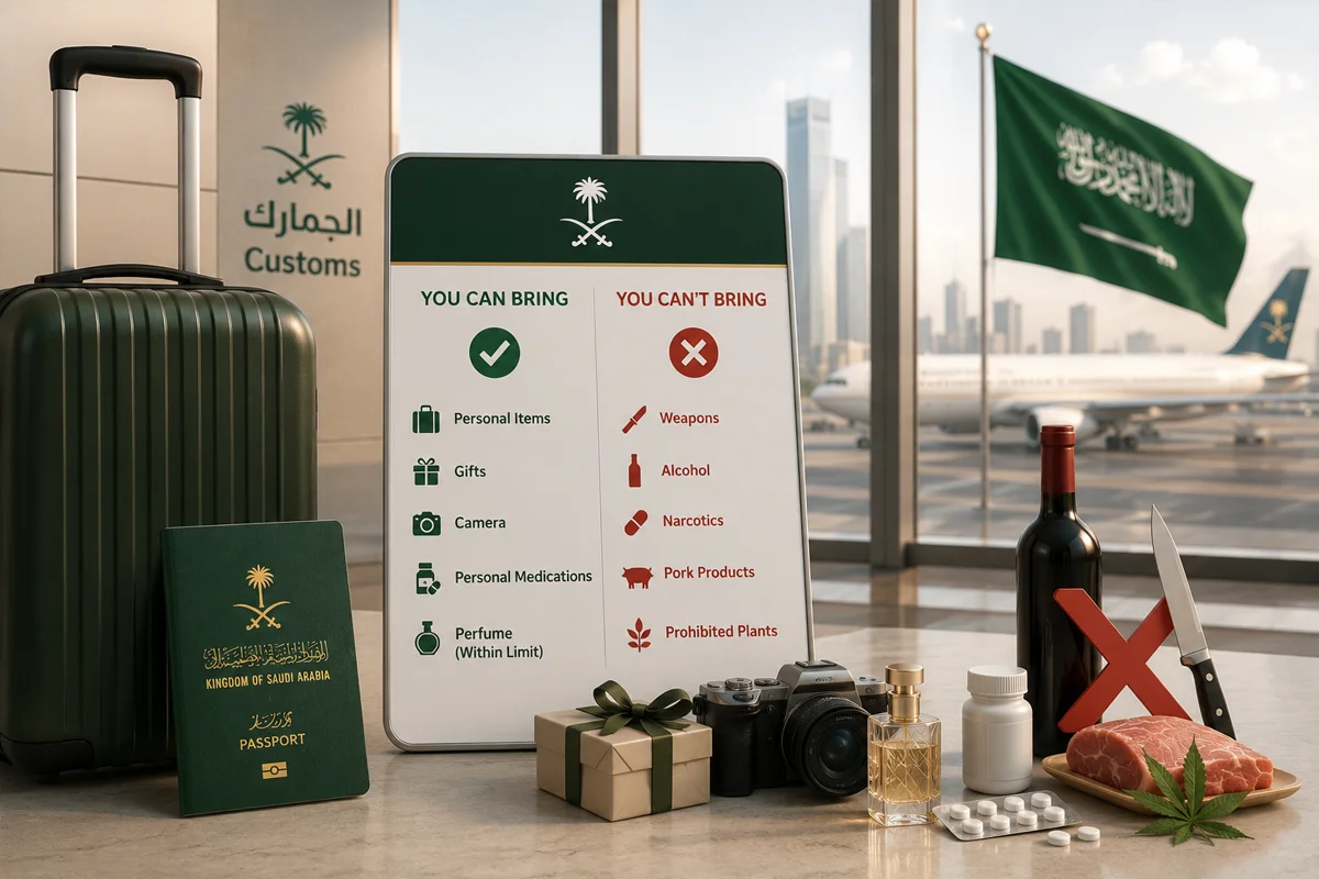 Saudi Customs: What You Can & Can't Bring