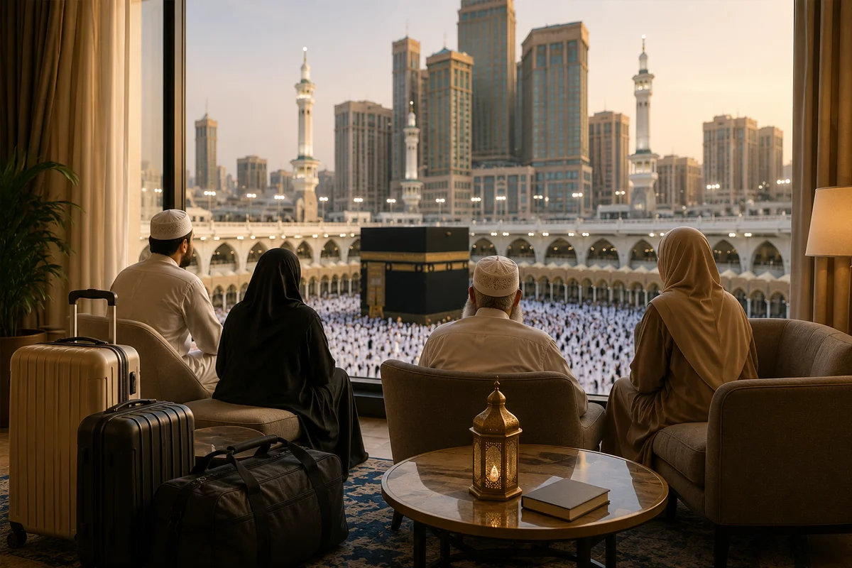 Booking Stays for Umrah Groups (10+ People)